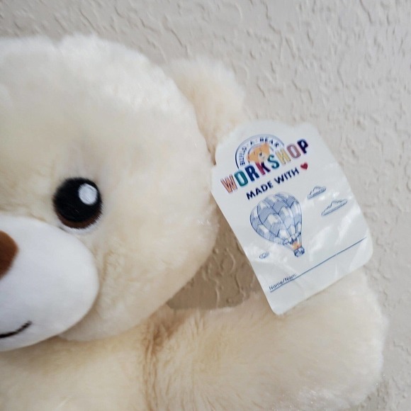 Build-a-Bear BAB National Teddy Bear Day 2019 Plush Bear Red Accents 15 inch - Picture 5 of 8